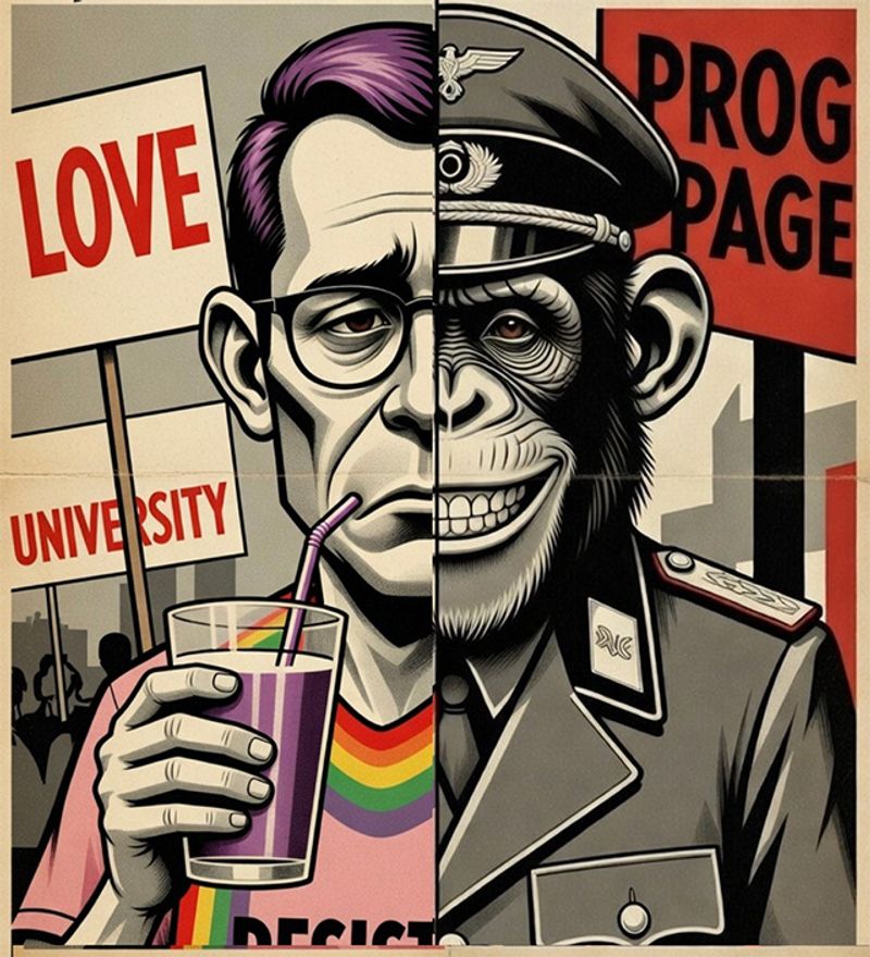 Laughter is letting the Monkey Speak