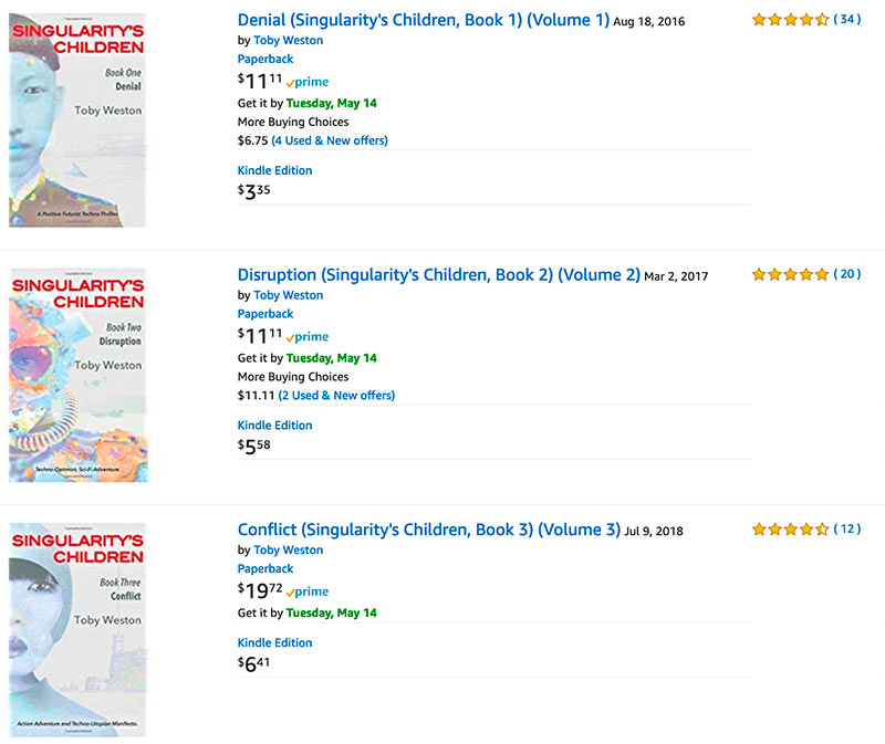 Reviews for Toby Weston&#8217;s Books