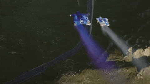 Tech from Singularity&#8217;s Children – Powered Wingsuits