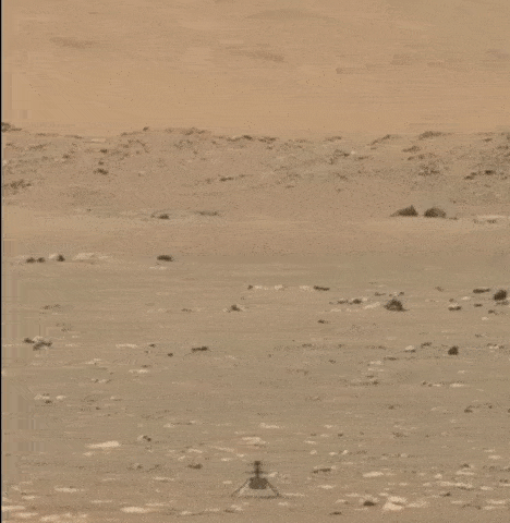 There&#8217;s flight on Mars!